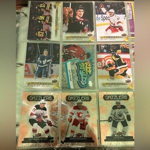 9 Assorted NHL Hockey cards